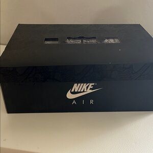Nike Air Black Shoe Box with Logo